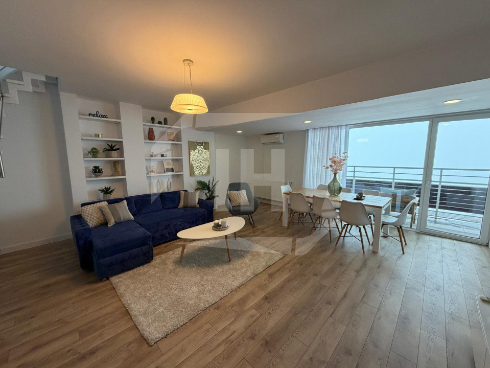 Penthouse cu 5 camere, terase, Buna Ziua
