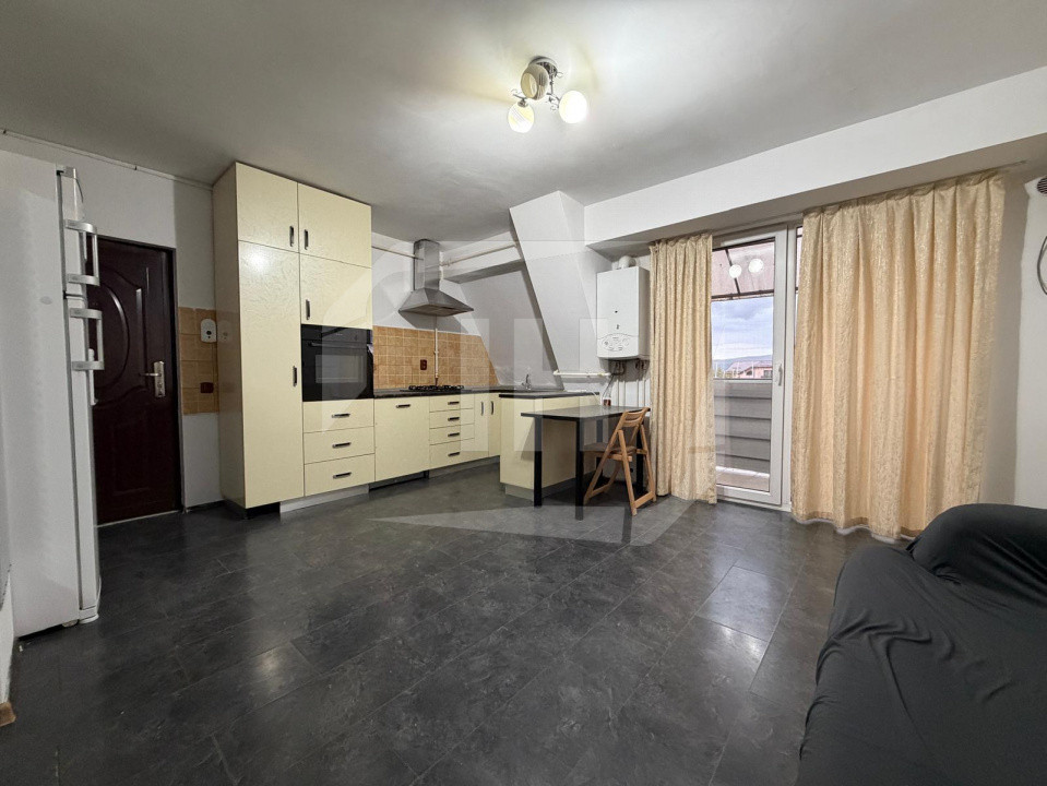 Apartament 3 camere, mobilat si utilat, balcon