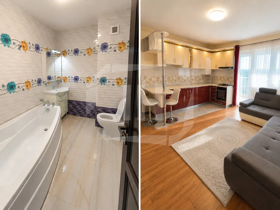 Apartament 3 camere, 2 bai, parcare inclusa, bloc nou in Marasti
