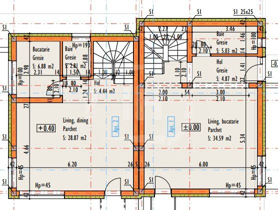 Casa cu 4 camere, terasa mare, constructie noua, CF, zona Dambul Rotund