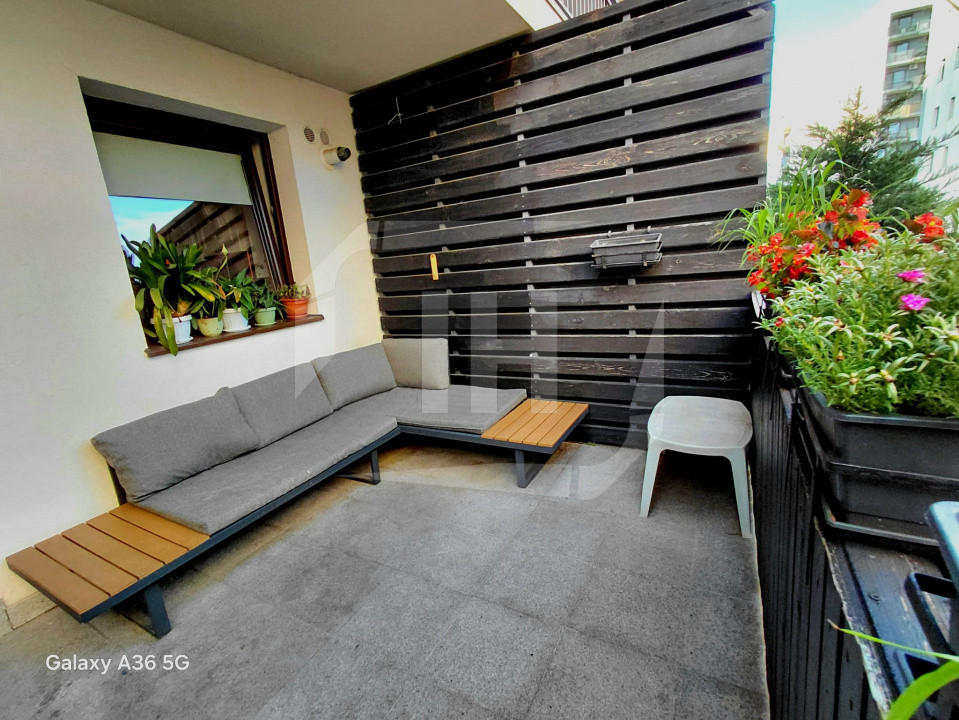 Apartament 2 camere, decomandat, terasa, Borhanci