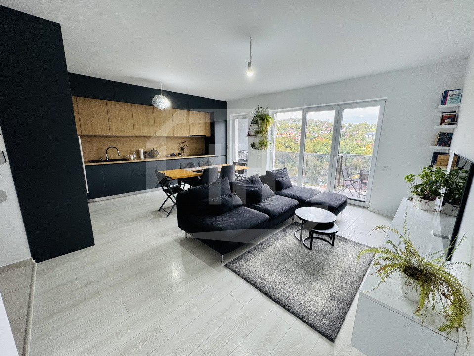 Penthouse de 94 mp utili si 38 mp de terasa, la cheie, in bloc nou!