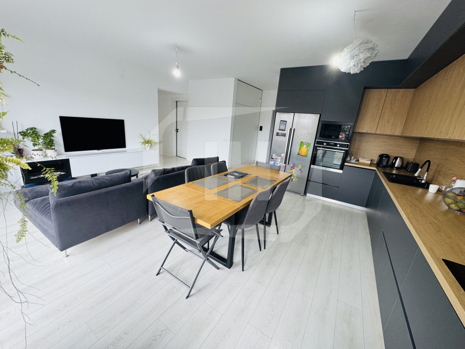 Penthouse de 94 mp utili si 38 mp de terasa, la cheie, in bloc nou!