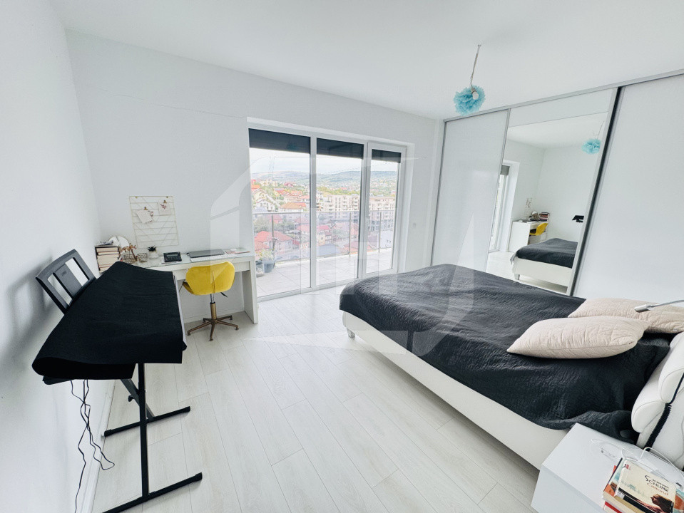 Penthouse de 94 mp utili si 38 mp de terasa, la cheie, in bloc nou!