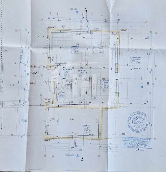 Casa individuala, garaj, 500 mp teren, constructie premium, Chinteni