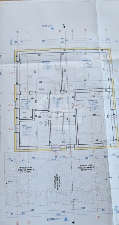 Casa individuala, garaj, 500 mp teren, constructie premium, Chinteni