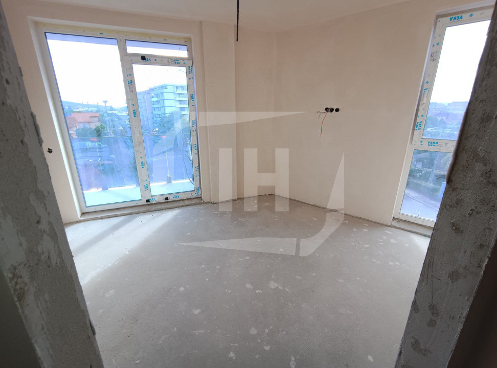Apartament 2 camere, constructie cu CF, intermediar, parcare, zona Marasti