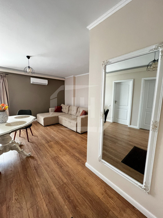 Apartament 2 camere, 2 bai,  parcare, renovat, Borhanci