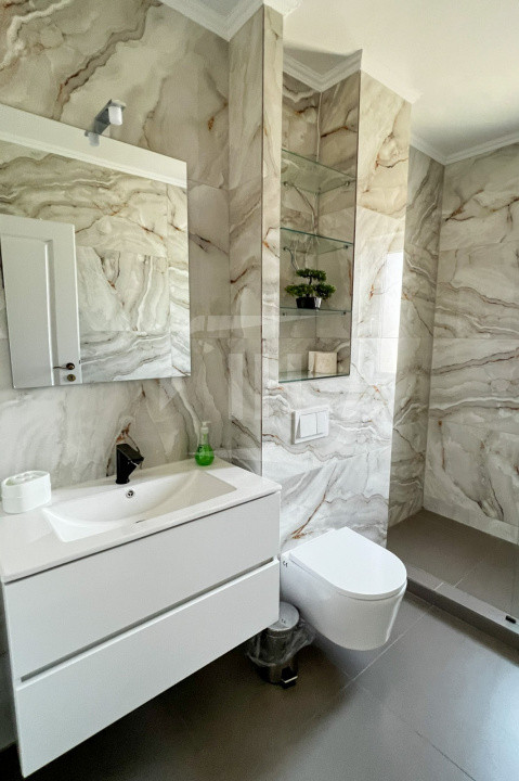 Apartament 2 camere, 2 bai,  parcare, renovat, Borhanci