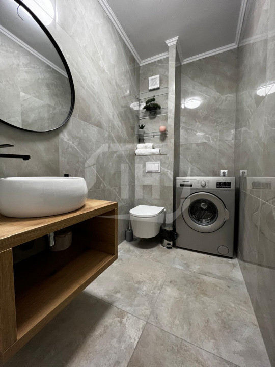 Apartament 2 camere, 2 bai,  parcare, renovat, Borhanci