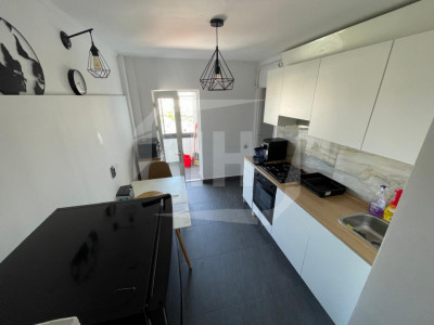 Apartament 38 mp, intermediar, mobilat si utilat, zona strazii Aurel Vlaicu