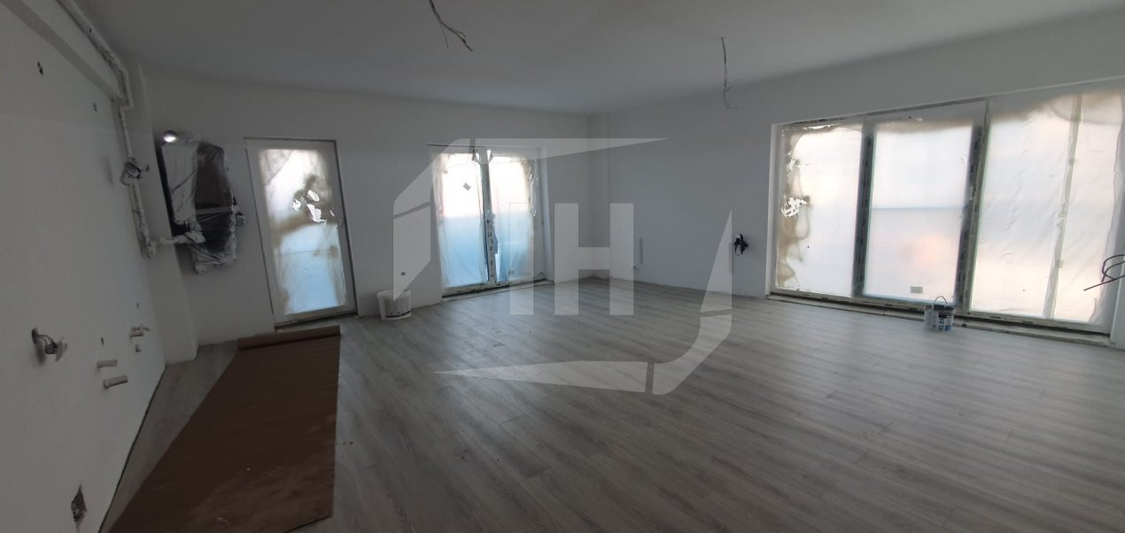 Apartament finisat cu 3 camere, 78 mp utili, terasa, 2 bai, zona Corneliu Coposu