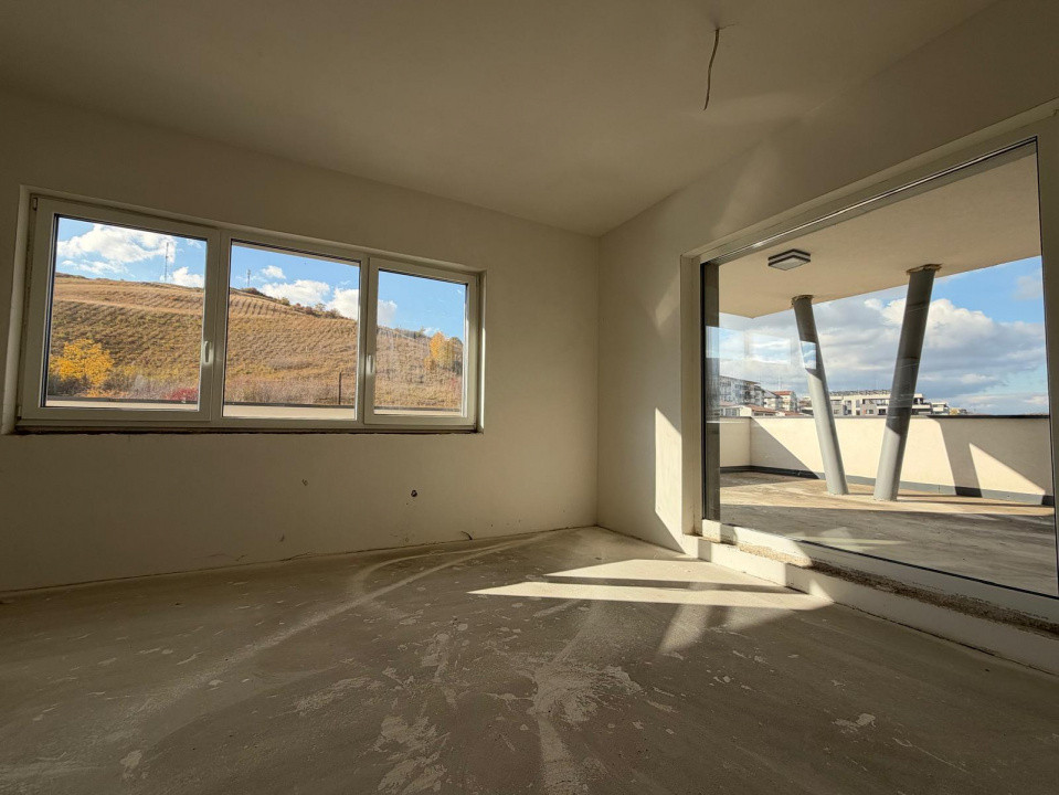 Apartament deosebit, terasa cu vedere spre padurea Faget, zona Vivo