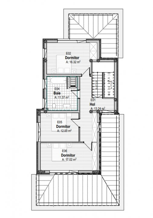 Casa individuala, garaj, 596 mp teren, constructie premium