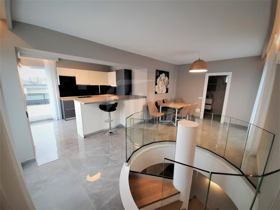 Penthouse, 2 terase, modern, 2 parcari subterane, cartierul Buna ZIua