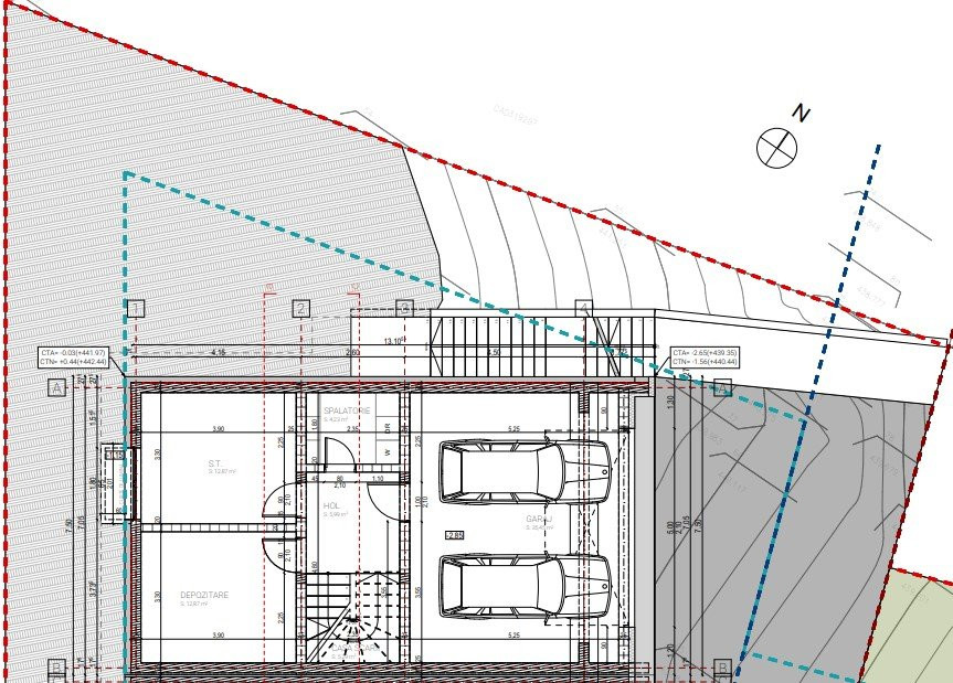 Casa cu 4 camere,  constructie premium, garaj, terasa circulabila