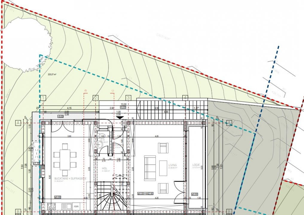 Casa cu 4 camere,  constructie premium, garaj, terasa circulabila